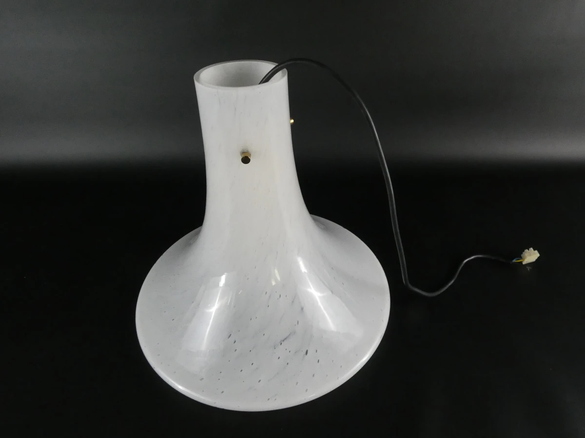 Vintage opaalglas hanglamp