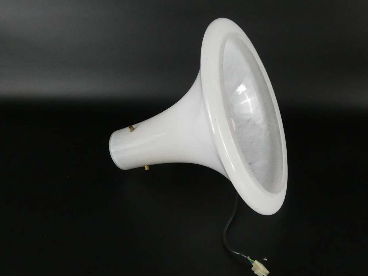 Vintage opaalglas hanglamp