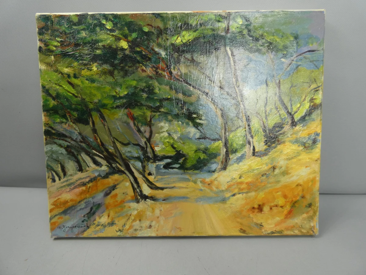 Canvas landschapsschilderij