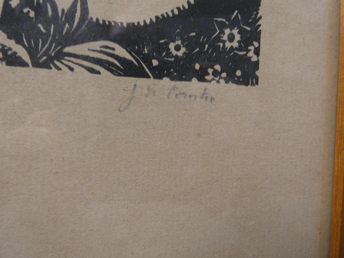 Print Jan Frans Cantré Lente