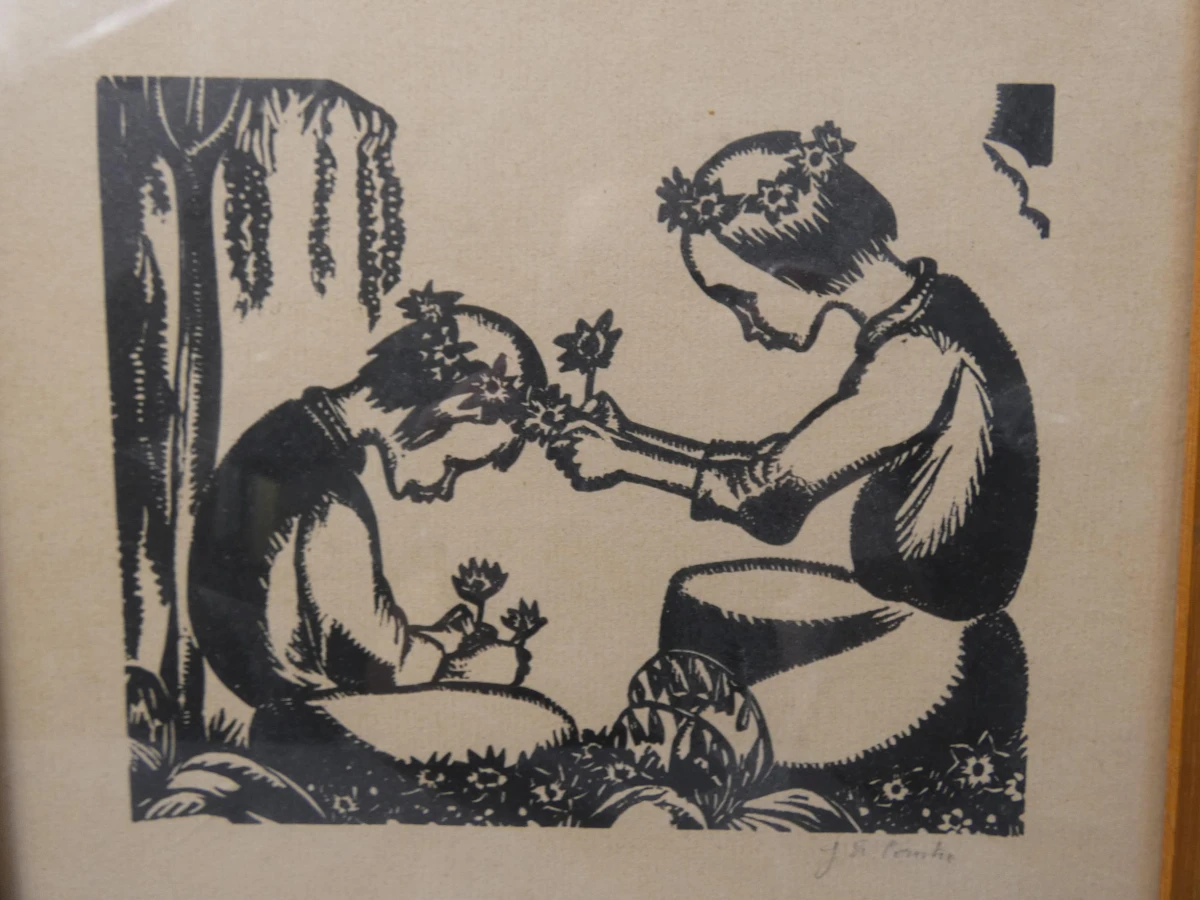 Print Jan Frans Cantré Lente
