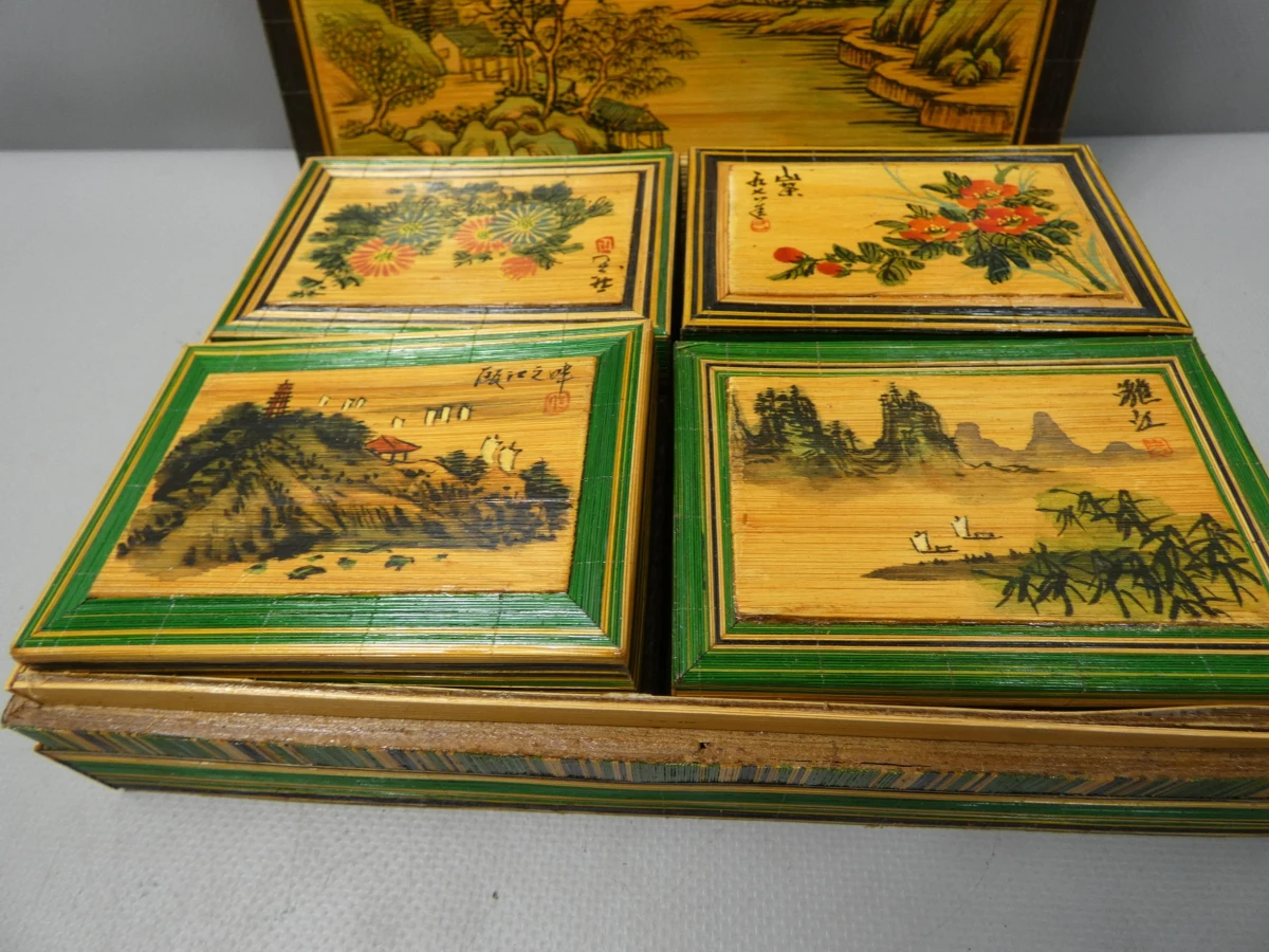Chinese bamboe doos