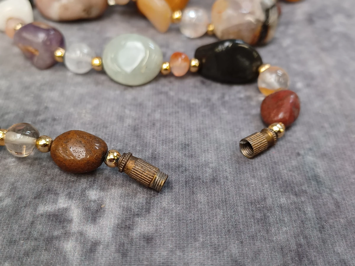 3-Delige Boho-Chic sieradenset met natuursteen