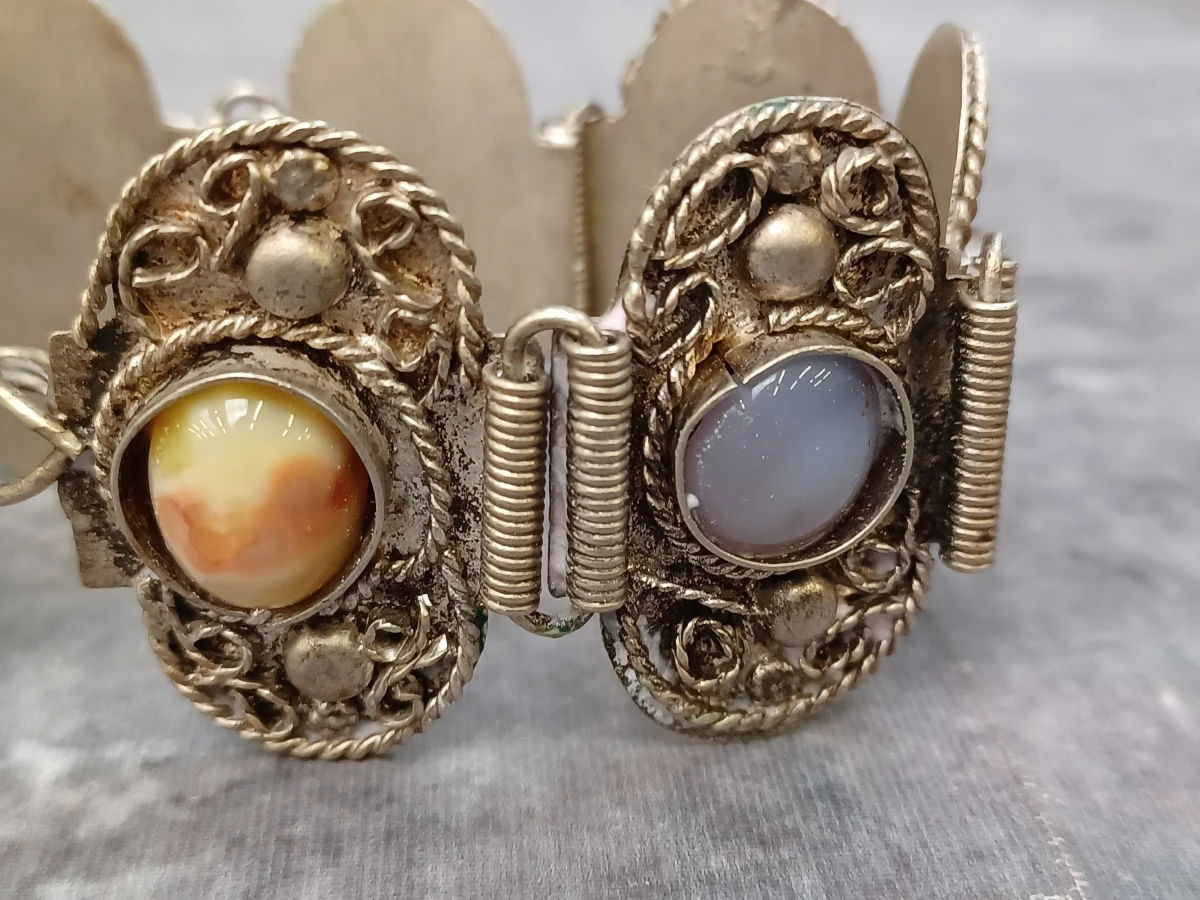 3-Delige Boho-Chic sieradenset met natuursteen
