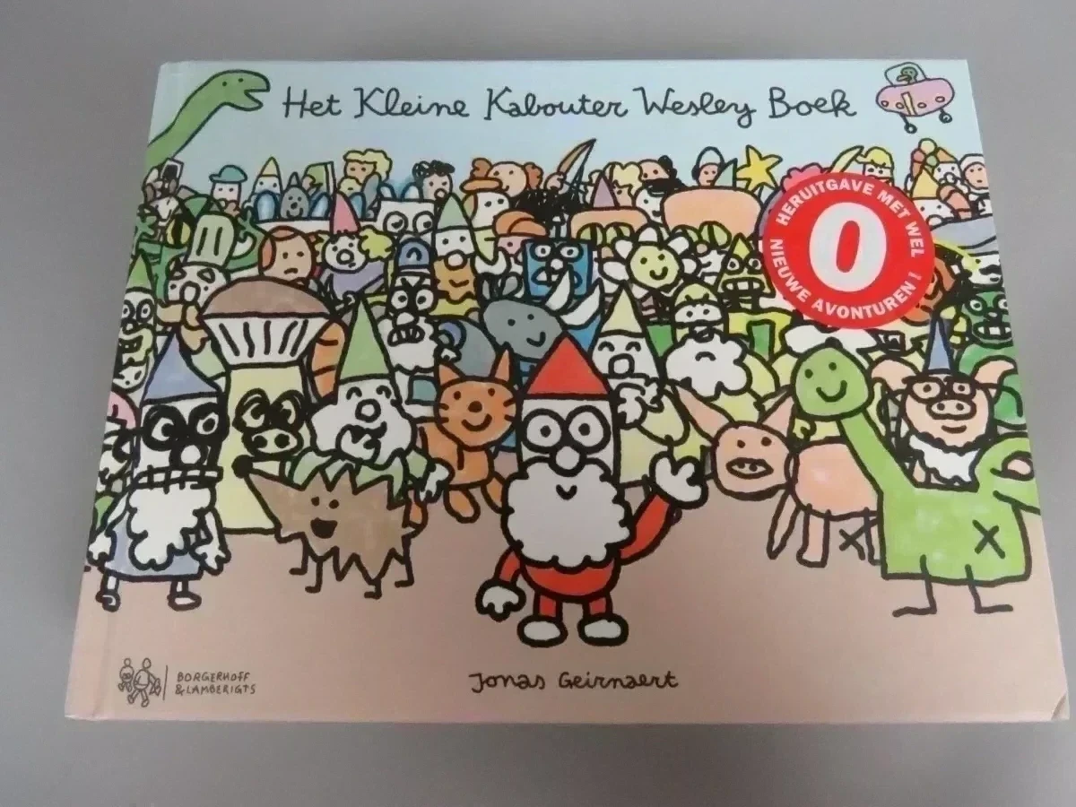 Boek kabouter Wesley