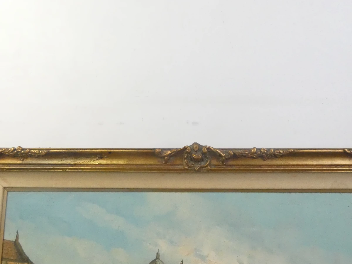 Decoratief olieverfschilderij op doek