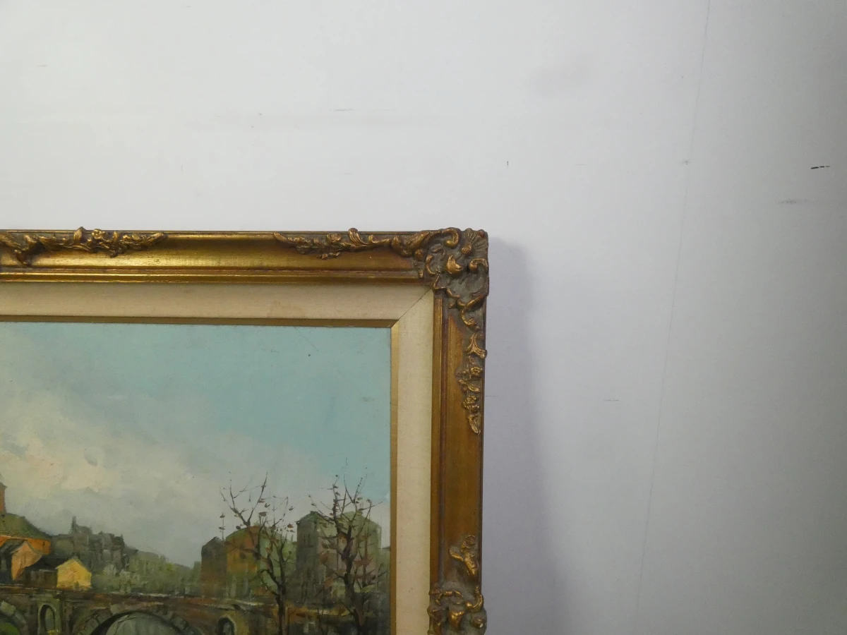 Decoratief olieverfschilderij op doek