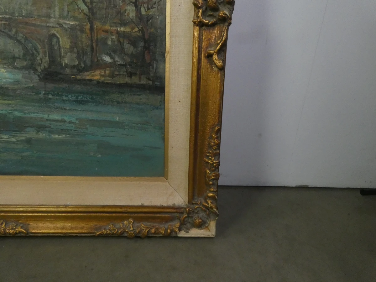 Decoratief olieverfschilderij op doek