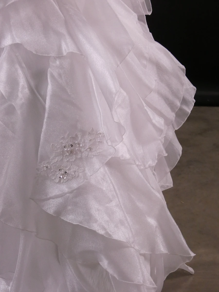 Kelly Star Bruidsjurk (Ball-Gown, Strapless, met Sleep) - nieuwstaat