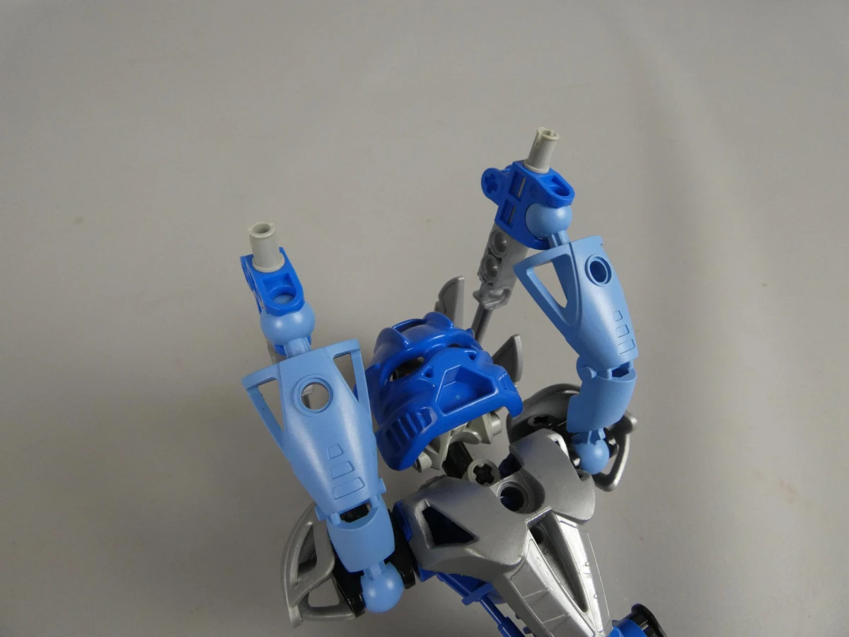 Lego Bionicle set met Tahu Nuva, Gali Nuva, Visorak Oohnorak en Vahki Keerakh