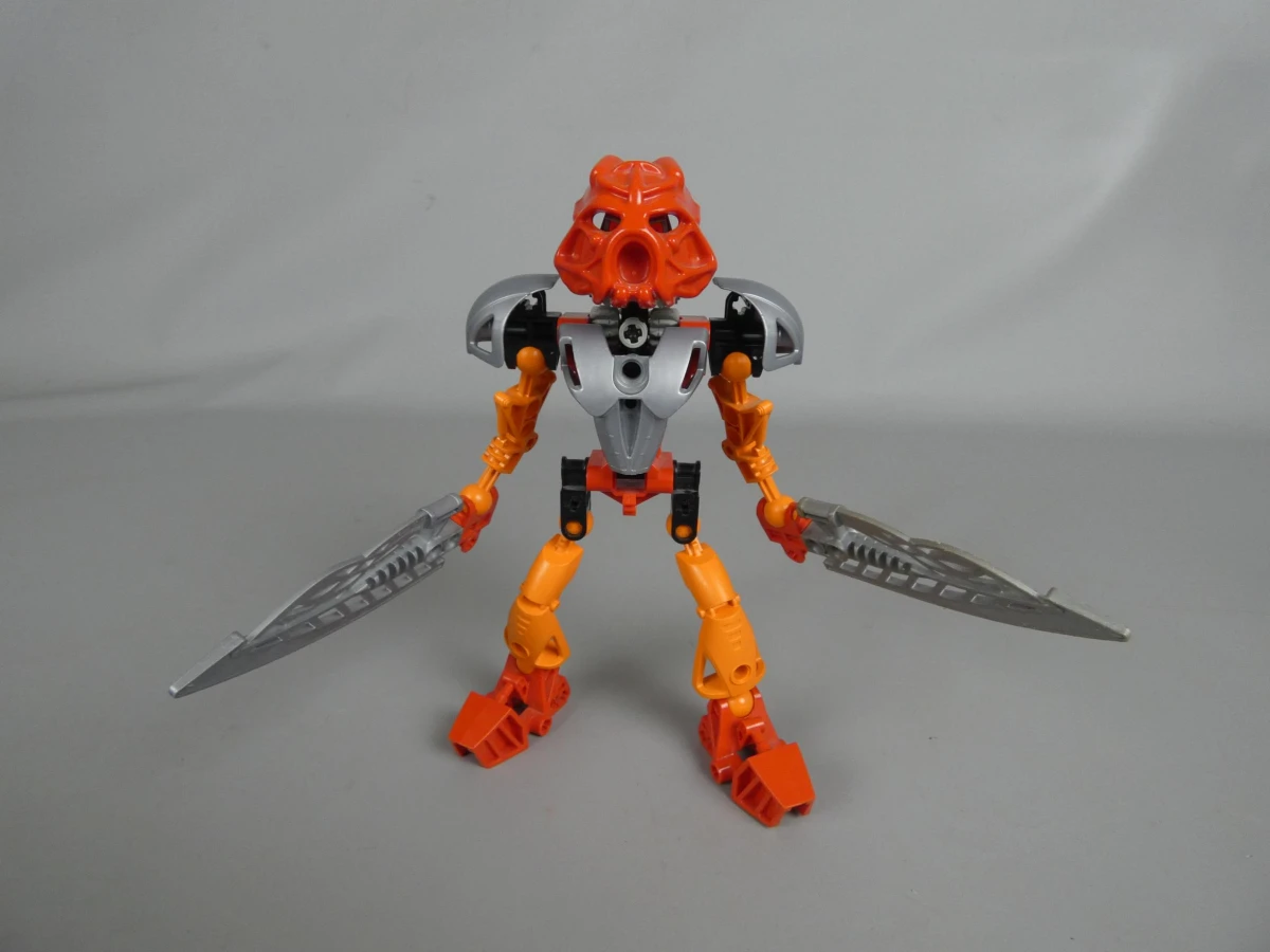 Lego Bionicle set met Tahu Nuva, Gali Nuva, Visorak Oohnorak en Vahki Keerakh