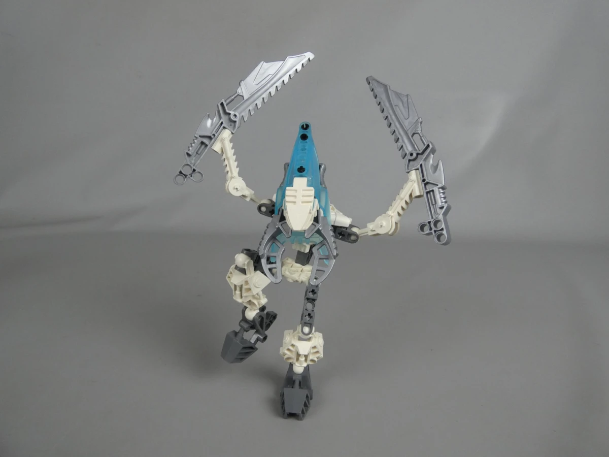 Lego Bionicle set met Tahu Nuva, Gali Nuva, Visorak Oohnorak en Vahki Keerakh