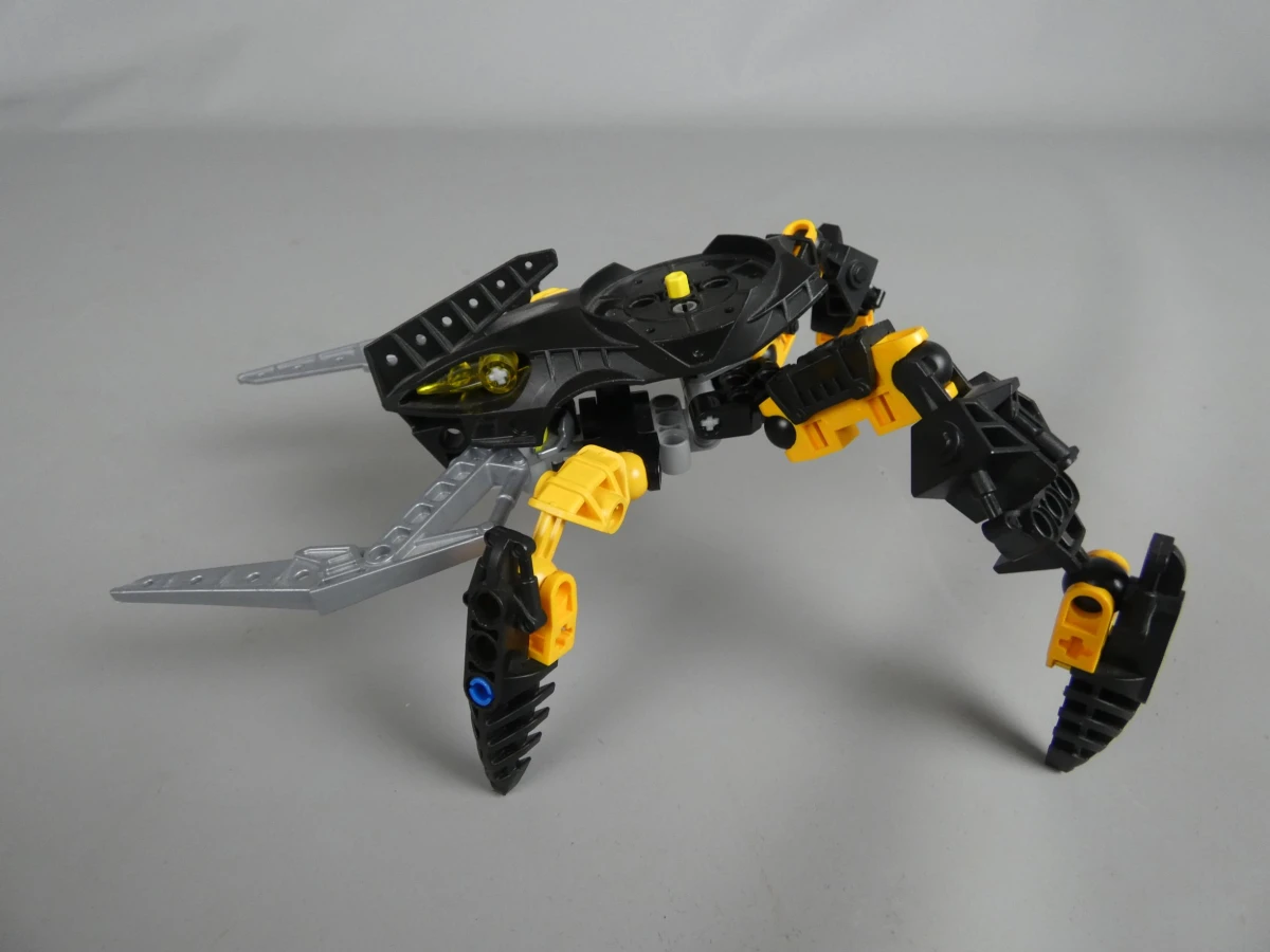 Lego Bionicle set met Tahu Nuva, Gali Nuva, Visorak Oohnorak en Vahki Keerakh