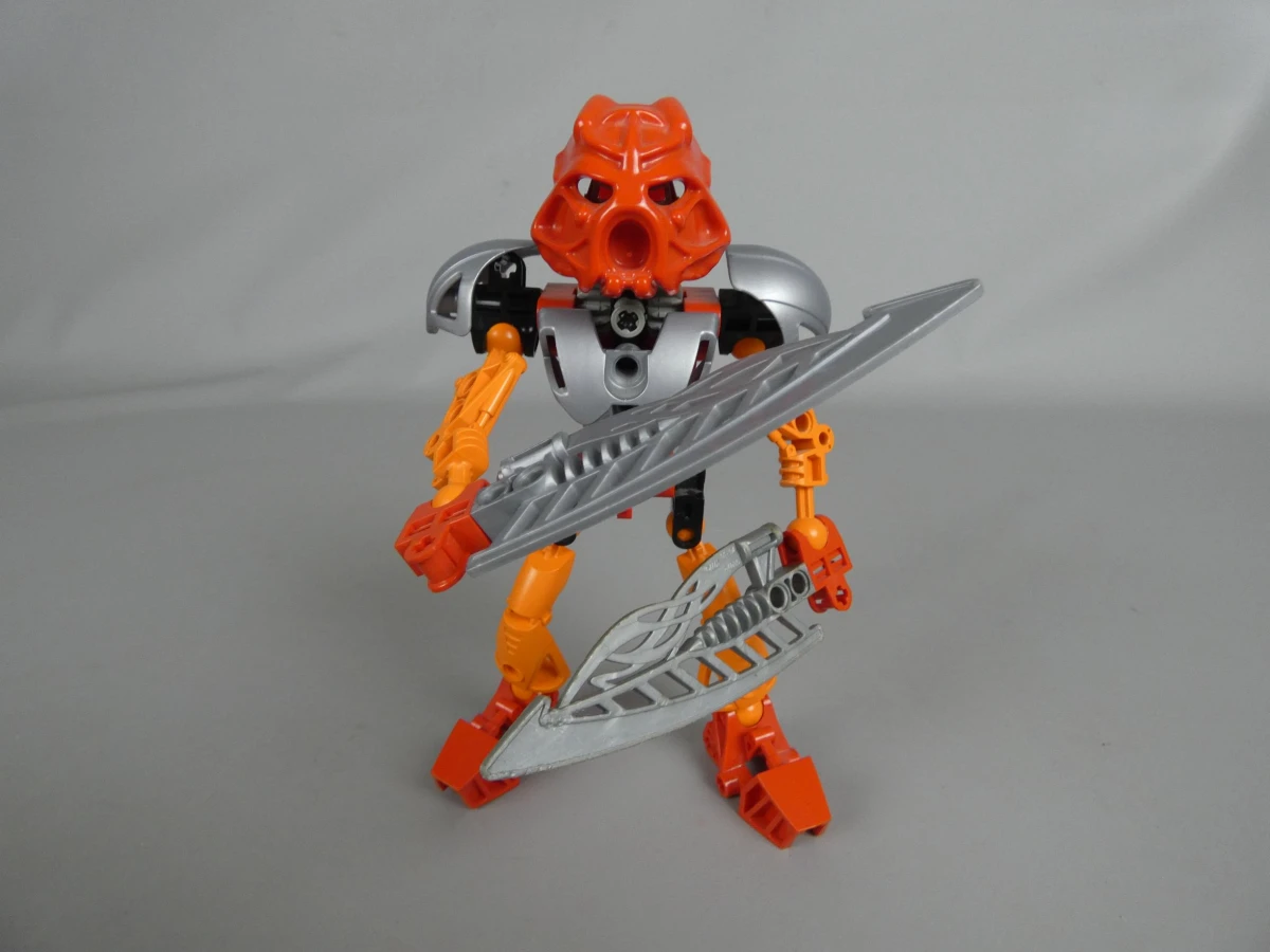 Lego Bionicle set met Tahu Nuva, Gali Nuva, Visorak Oohnorak en Vahki Keerakh