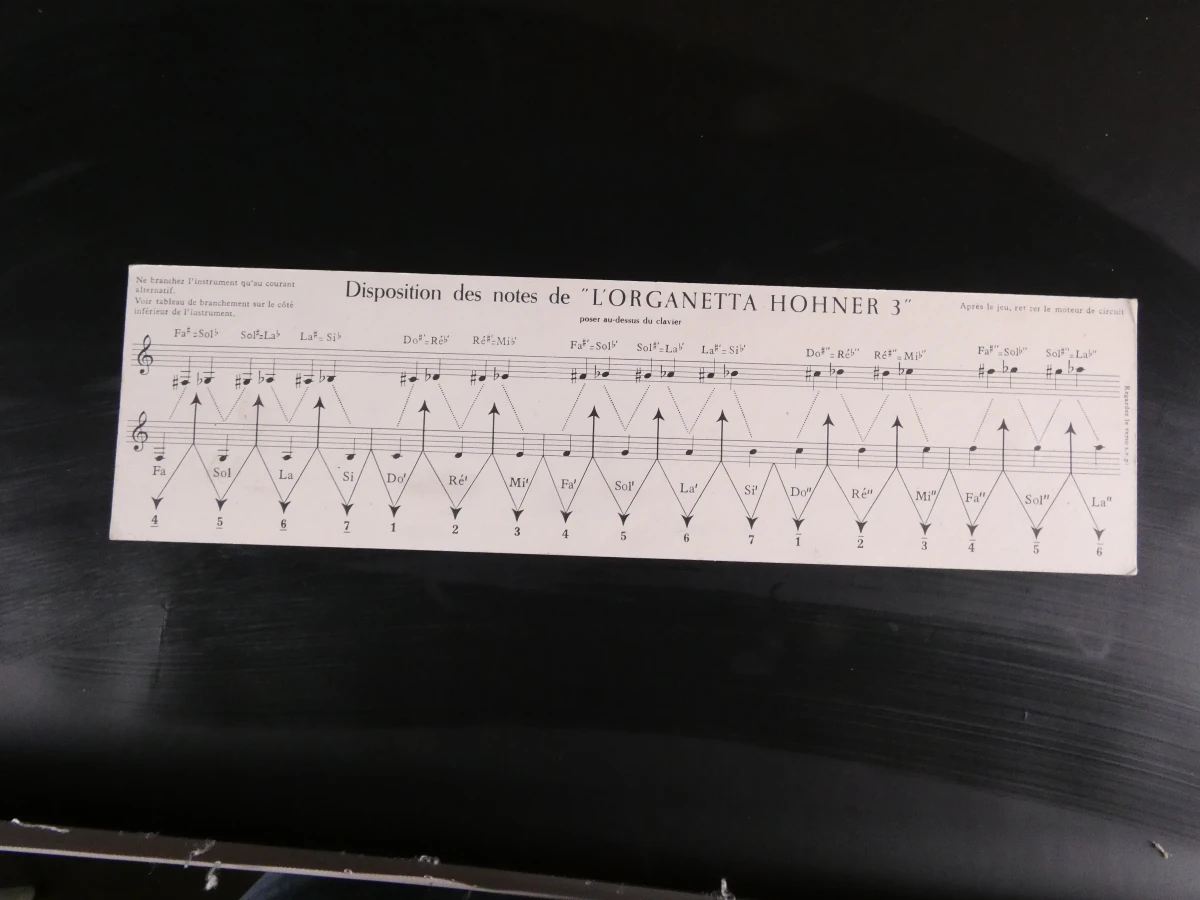 Hohner Organetta 3 elektrisch orgel vintage