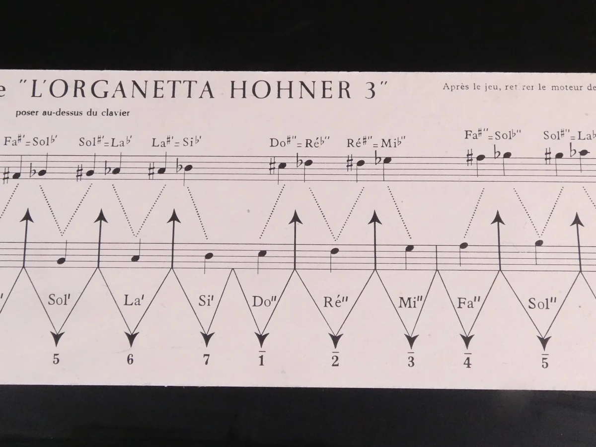 Hohner Organetta 3 elektrisch orgel vintage