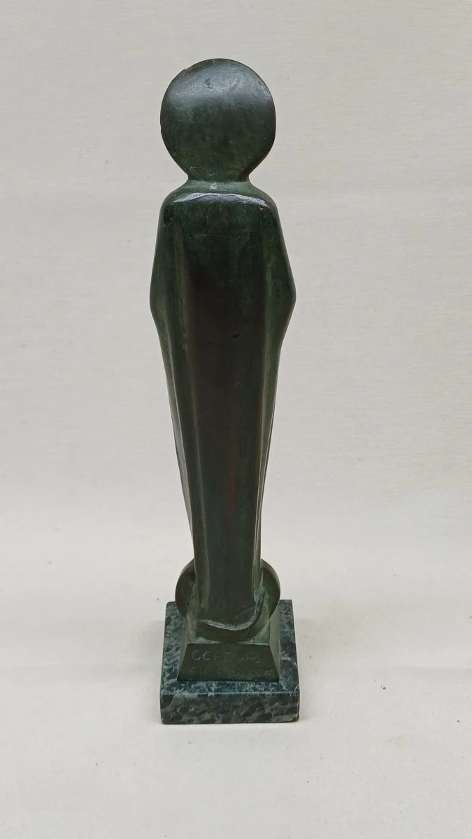 Bronzen beeld Maria