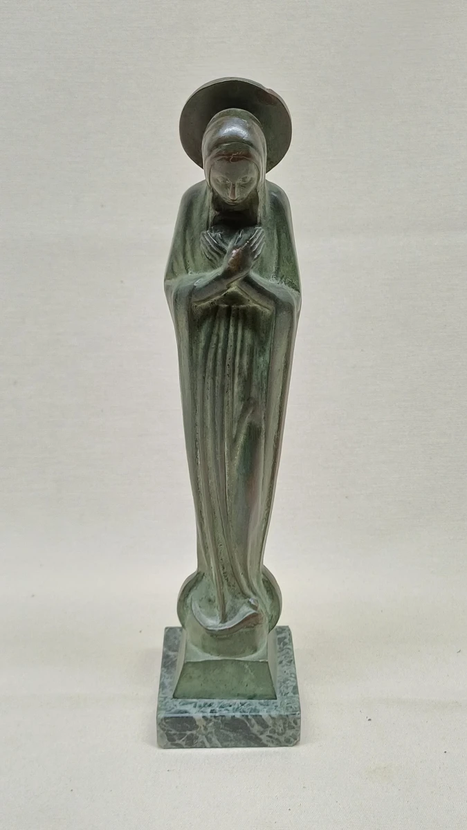 Bronzen beeld Maria