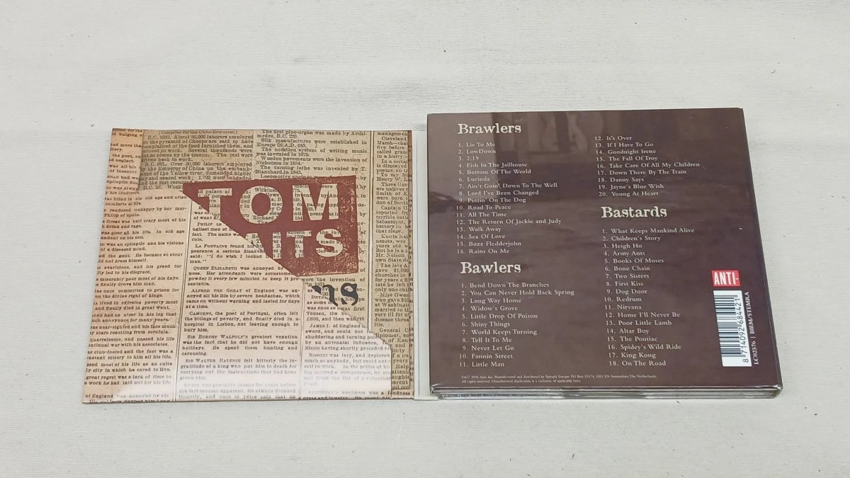 Tom Waits Orphans 3 CD Box