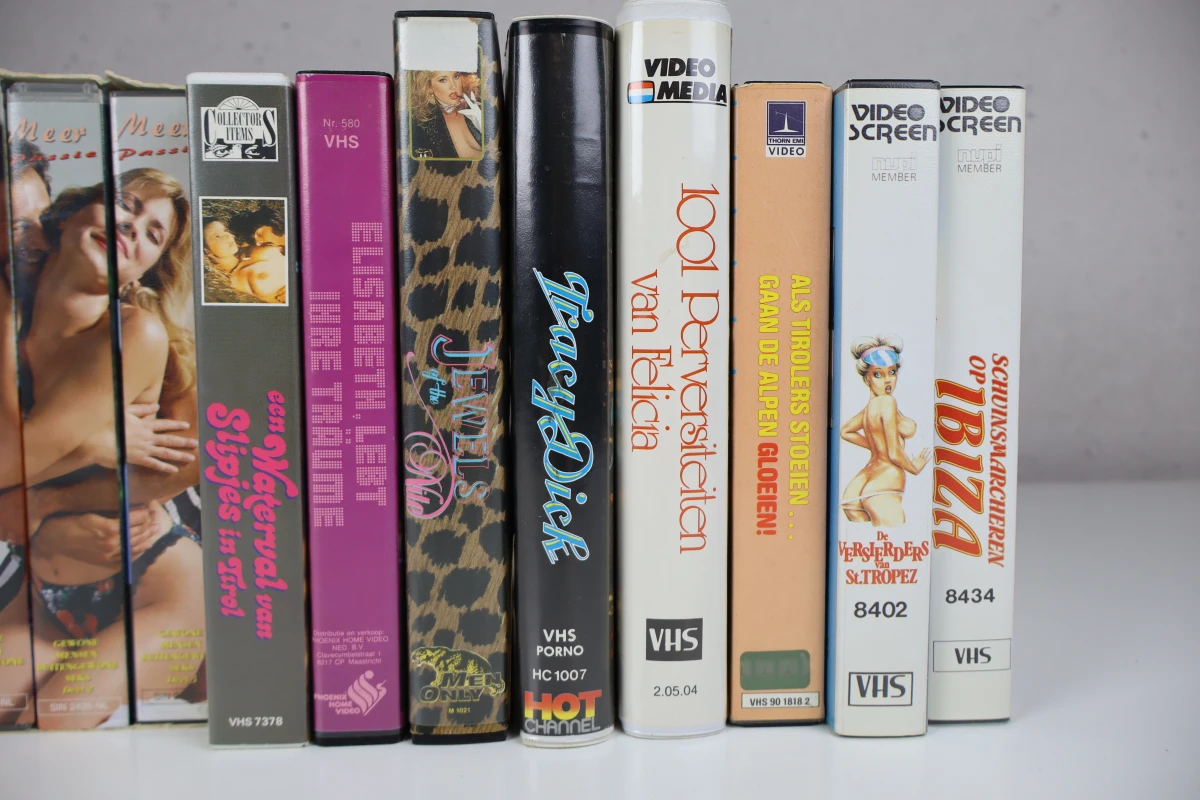 Vintage VHS-Cassettes Erotische Films en Cultuitgaven