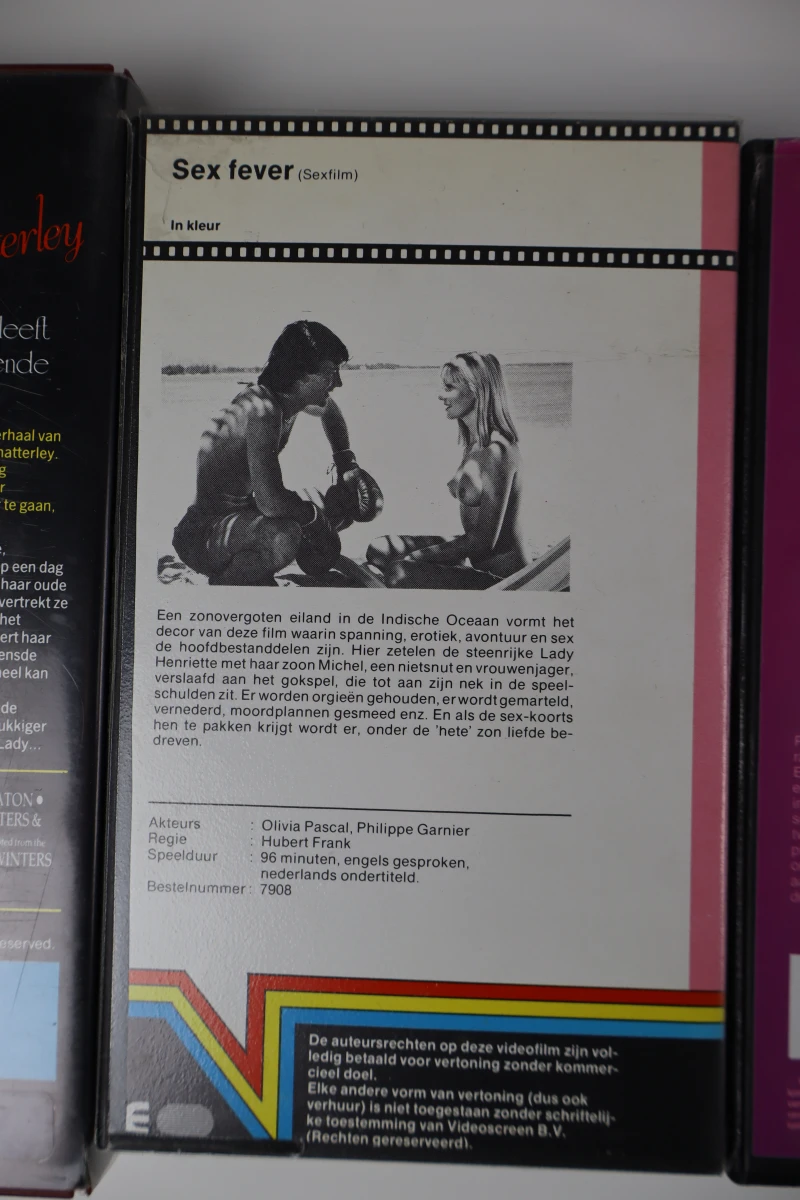 Vintage VHS-Cassettes Erotische Films en Cultuitgaven