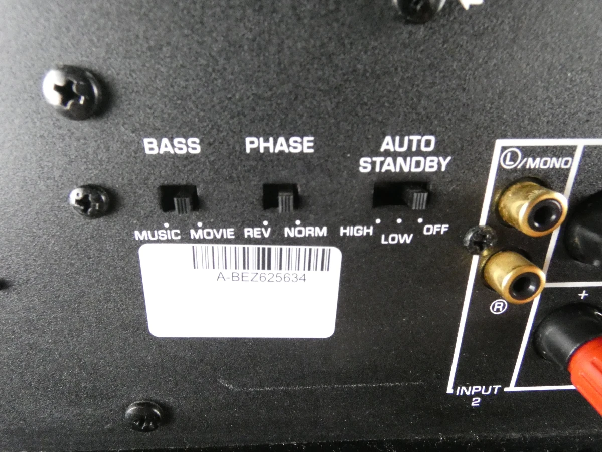 Yamaha YST-SW320 Actieve Subwoofer