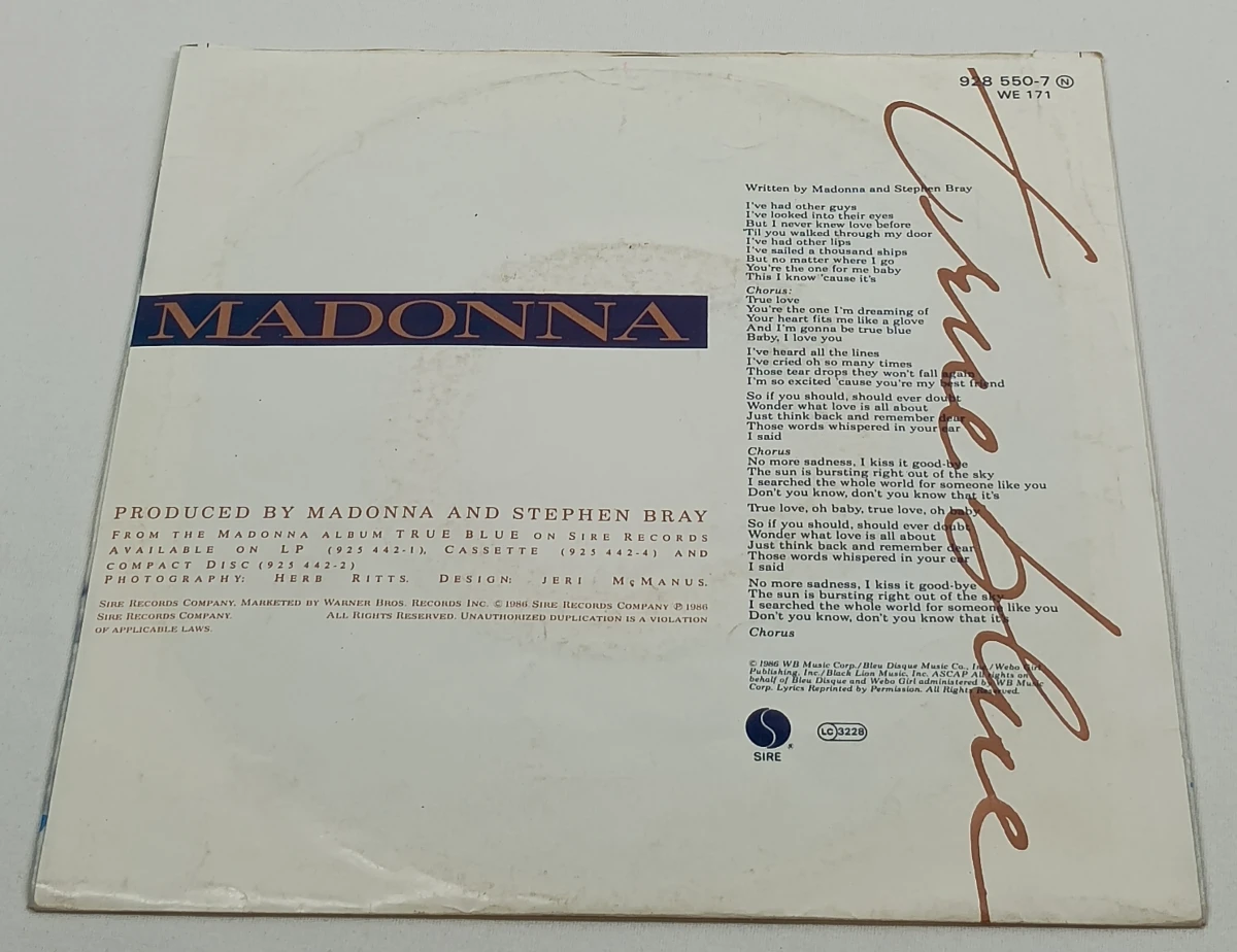 Lot van 6 singles van Madonna