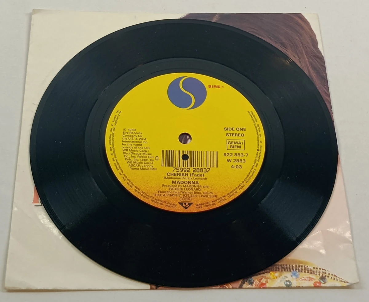 Lot van 6 singles van Madonna