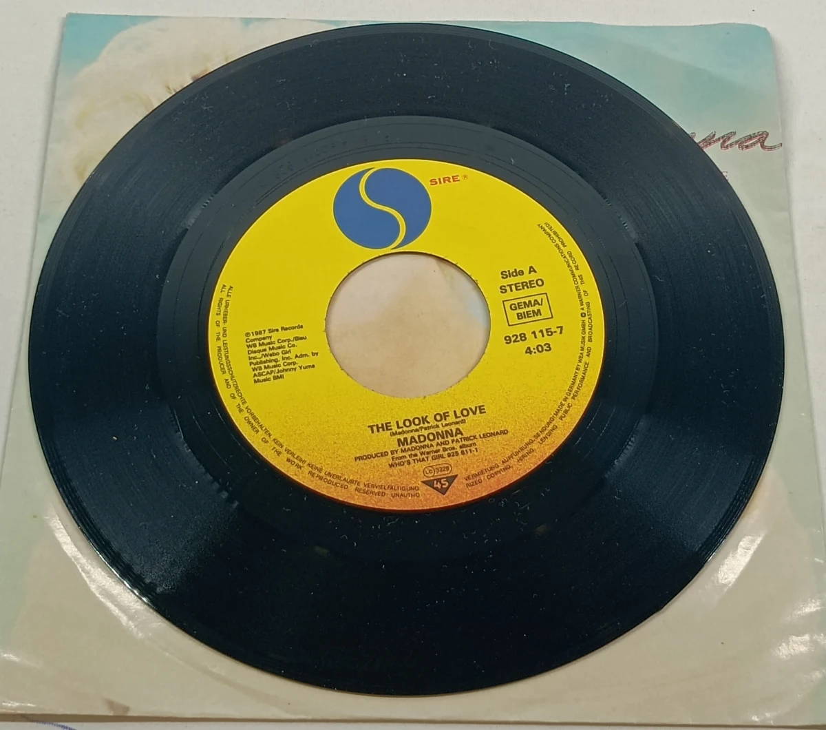 Lot van 6 singles van Madonna