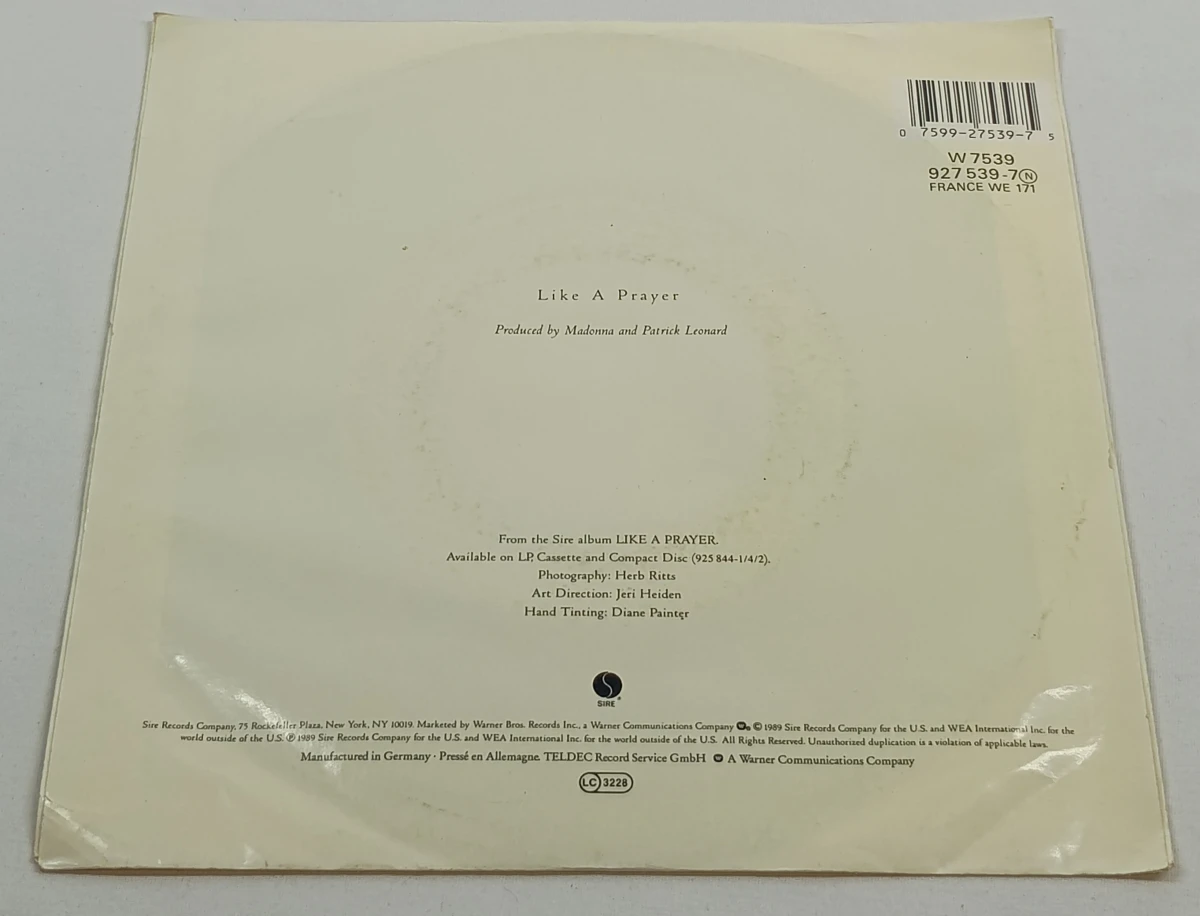 Lot van 6 singles van Madonna
