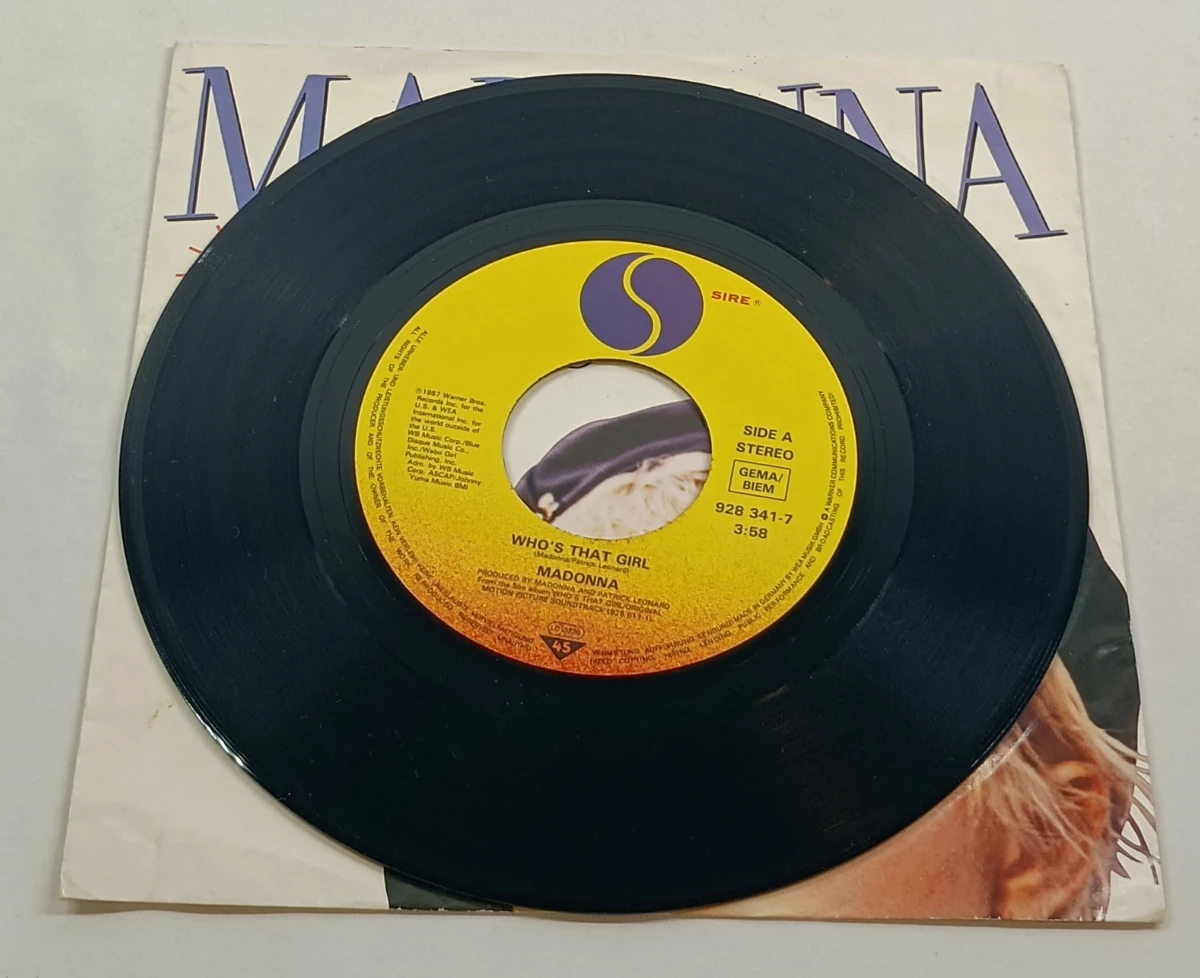 Lot van 6 singles van Madonna
