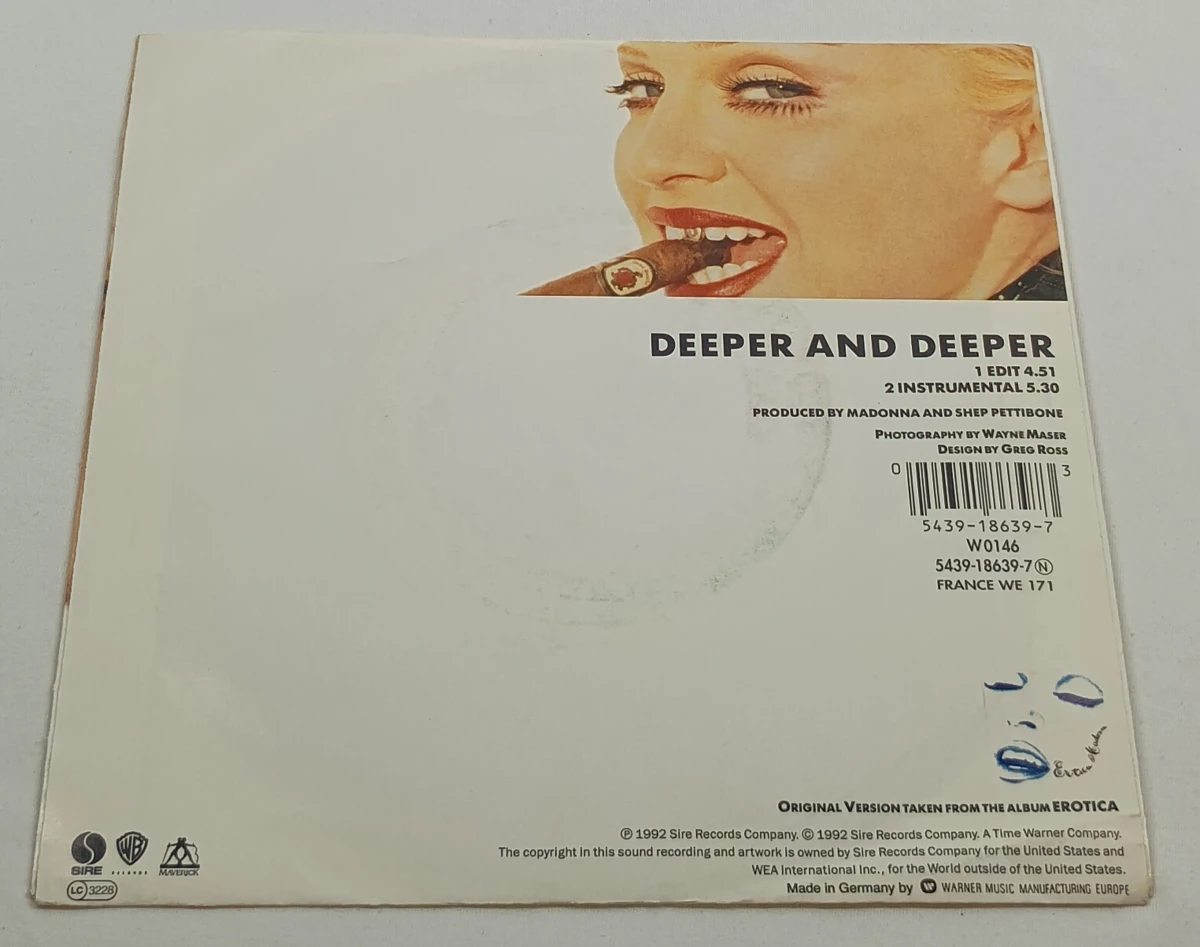 Lot van 6 singles van Madonna