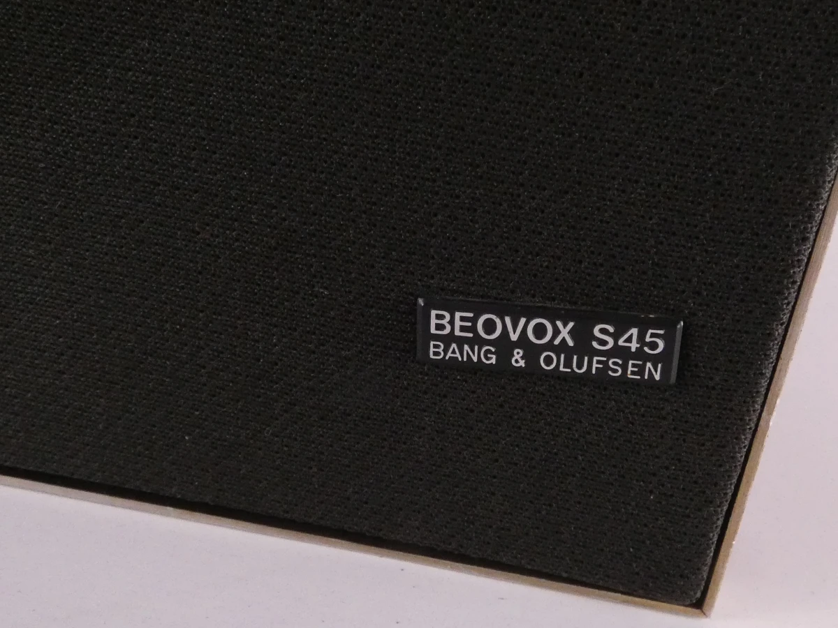 Set vintage Beovox S45-2 luidsprekers