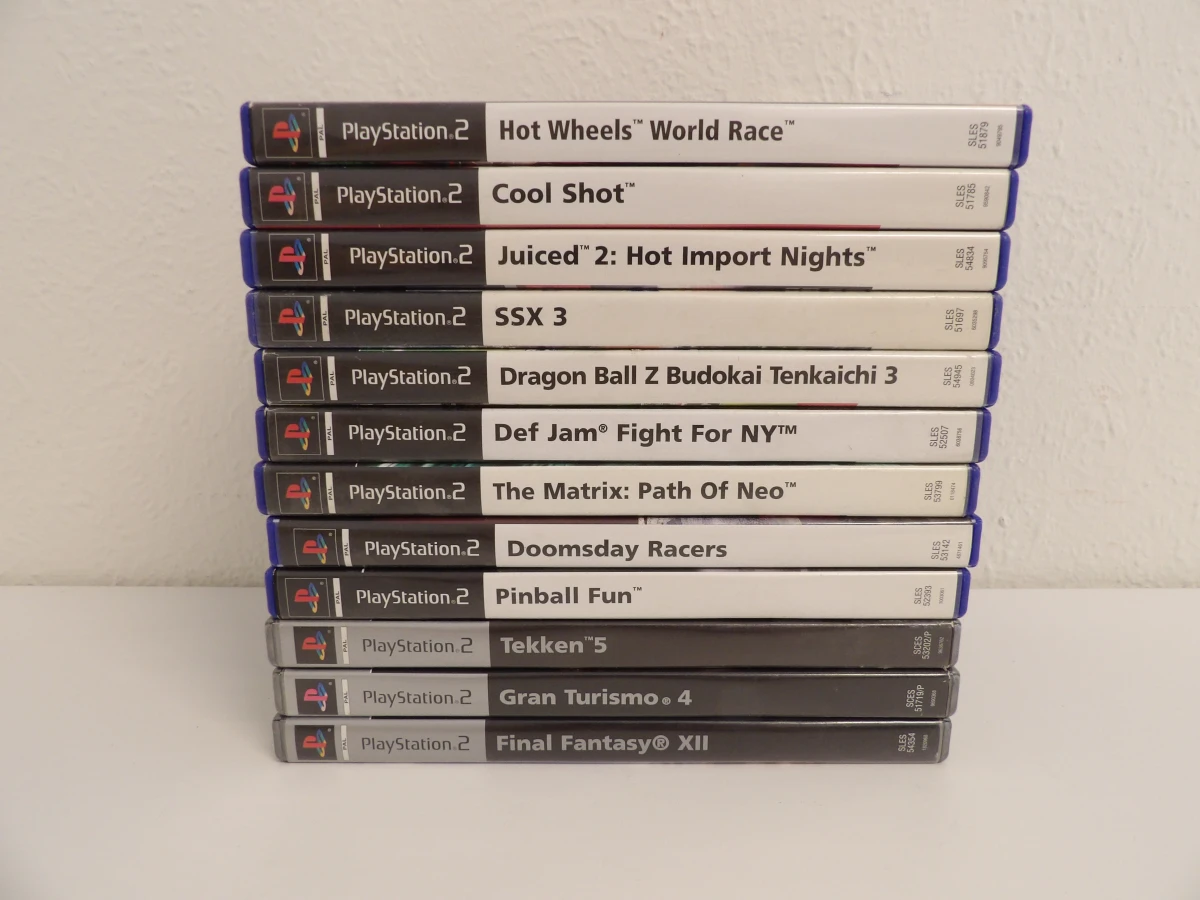 Lot PlayStation 2 spellen (A)