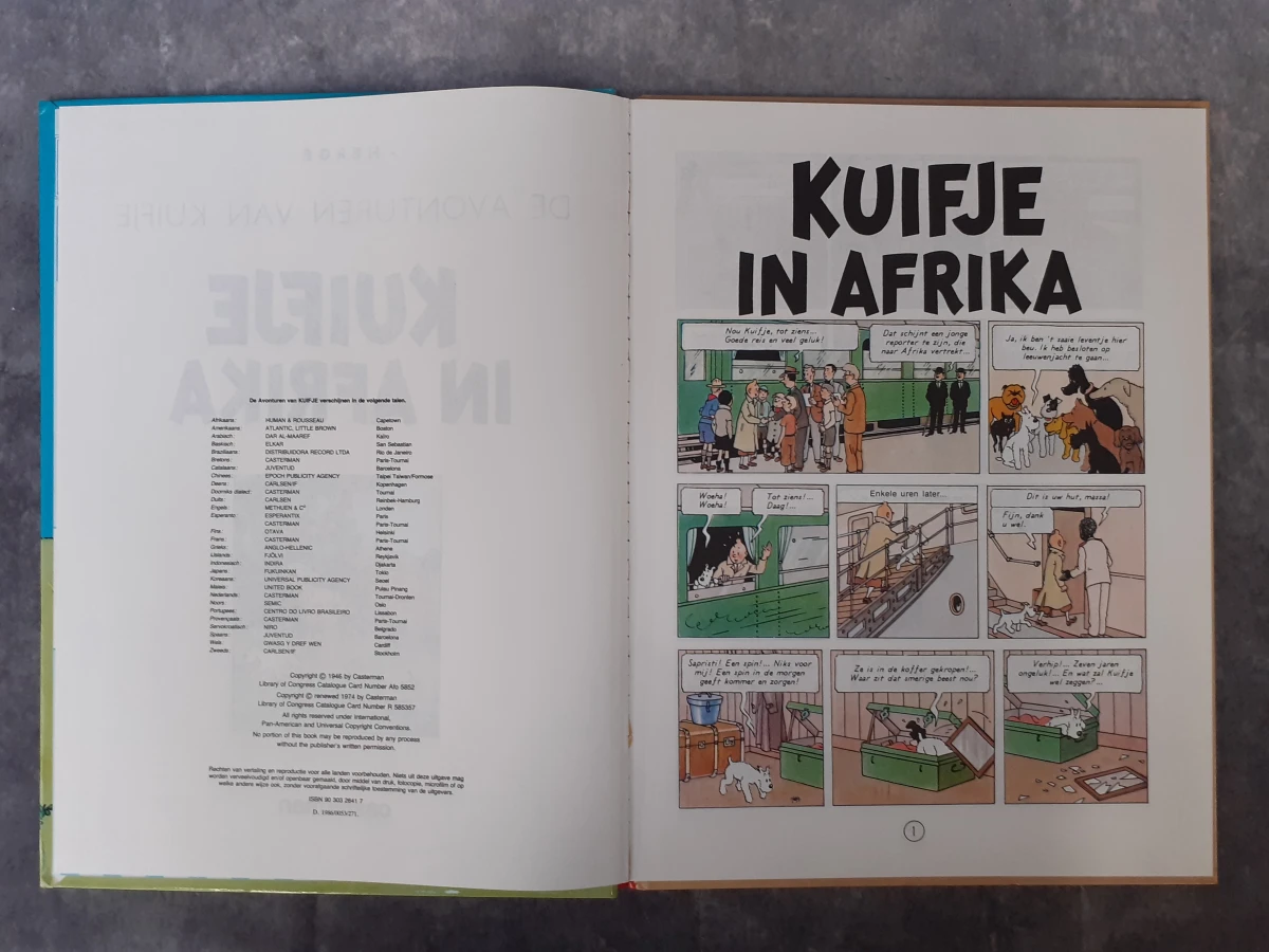 Strips: Kuifje in Afrika verzamelaars pakket - foto 20