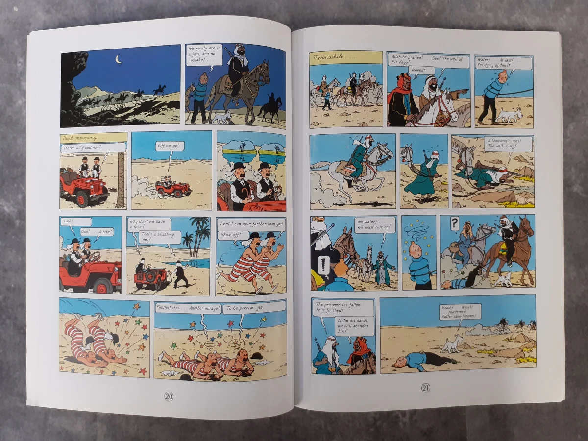 Strips: Verzameling Kuifje albums in divers talen - foto 8