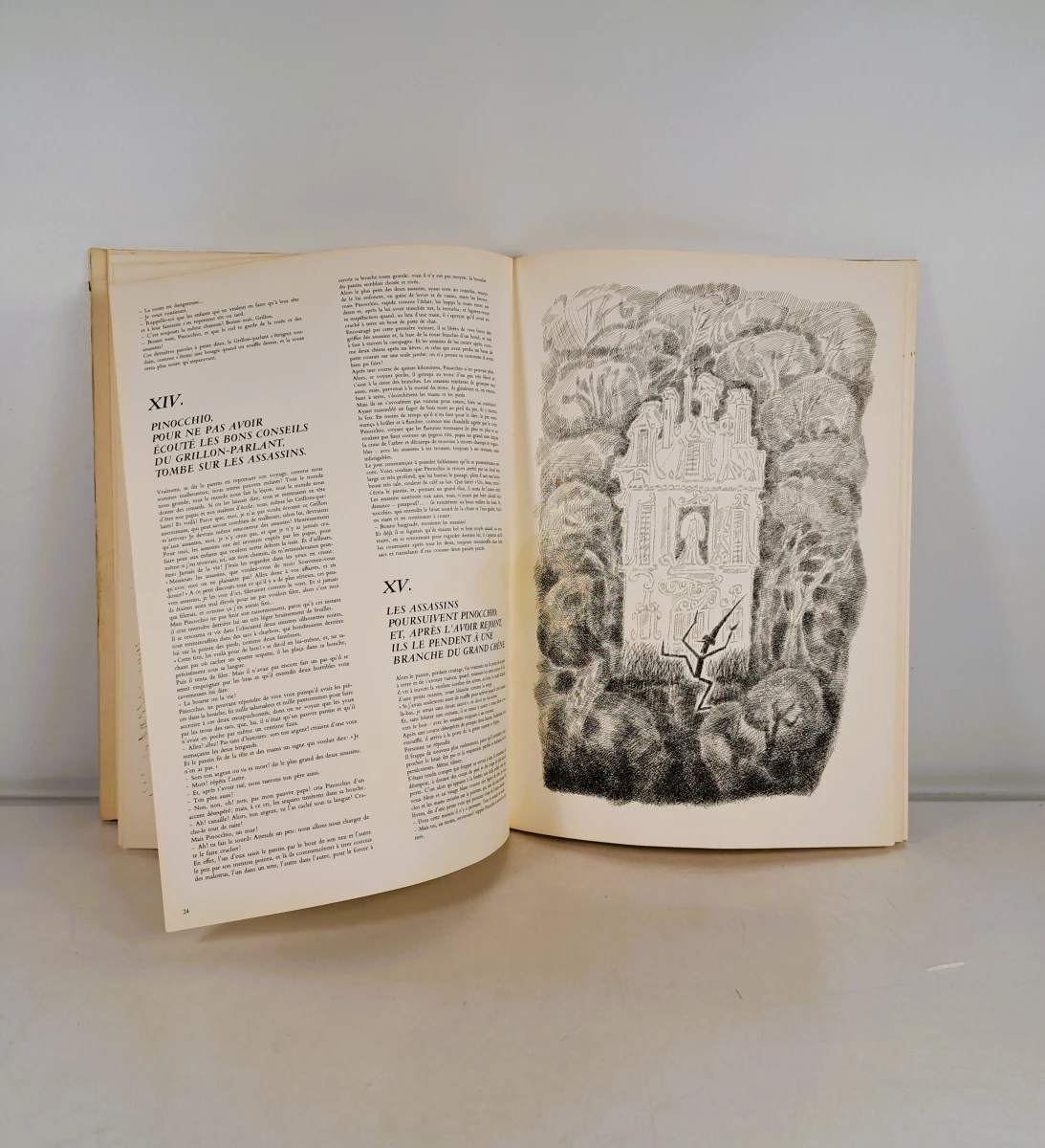Les Aventures de Pinocchio – Collodi – Illustraties Alberto Longoni – Vallardi Industrie Grafiche