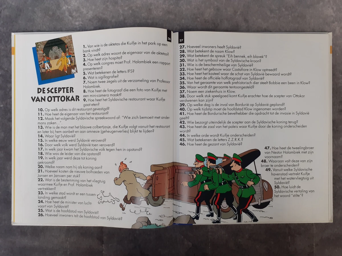 Strips: Set van 5 exclusieve Kuifje boeken - foto 24