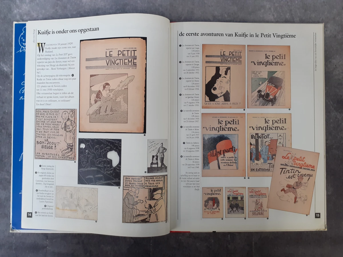 Strips: Set van 5 exclusieve Kuifje boeken - foto 17