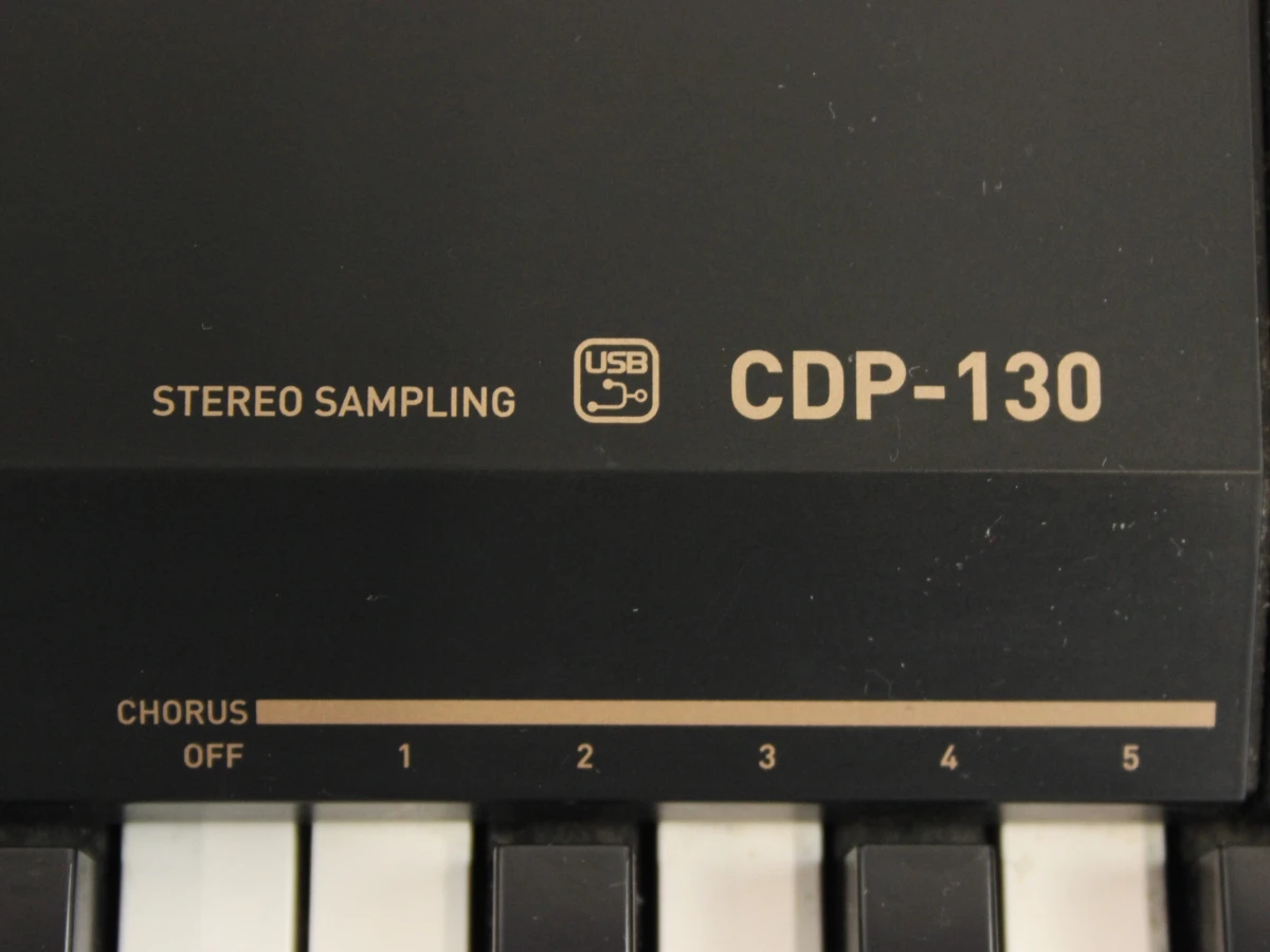 Casio CDP-130 BK Black digitale piano