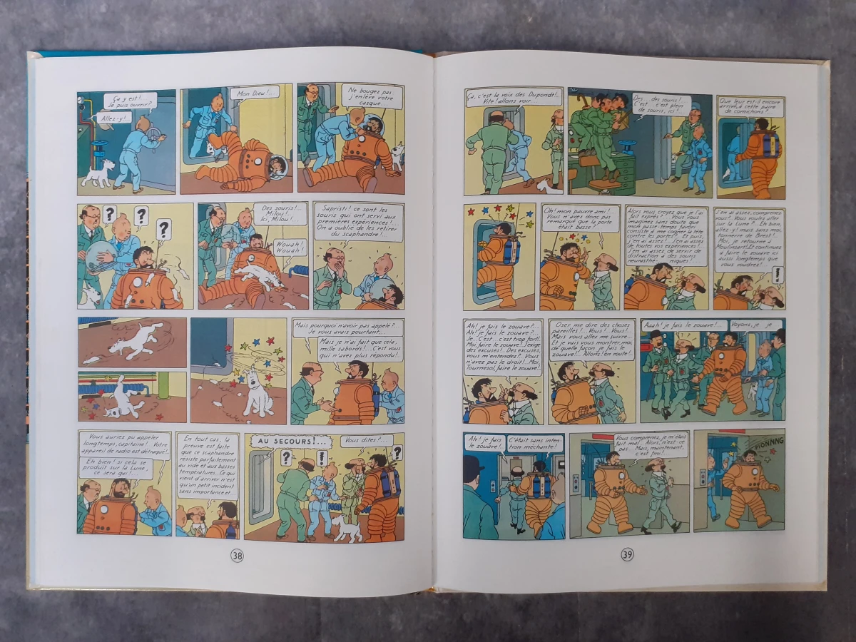 Strips: Mannen op de maan verzamelpakket (met 5 strips en 6 dozen) - foto 21