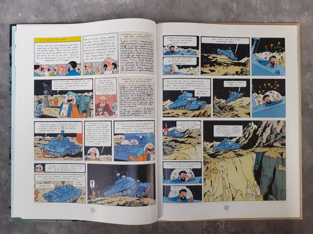 Strips: Mannen op de maan verzamelpakket (met 5 strips en 6 dozen) - foto 17