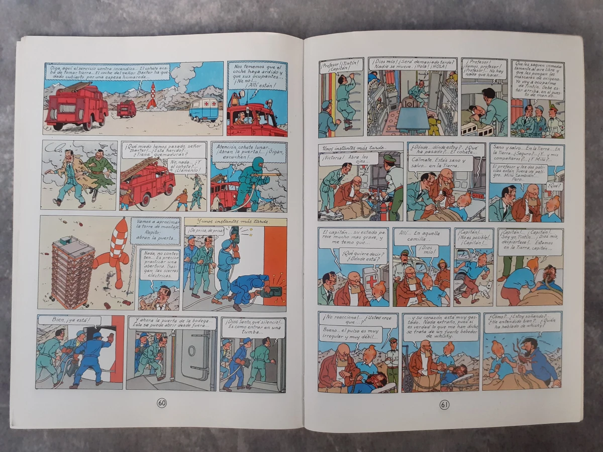 Strips: Mannen op de maan verzamelpakket (met 5 strips en 6 dozen) - foto 10