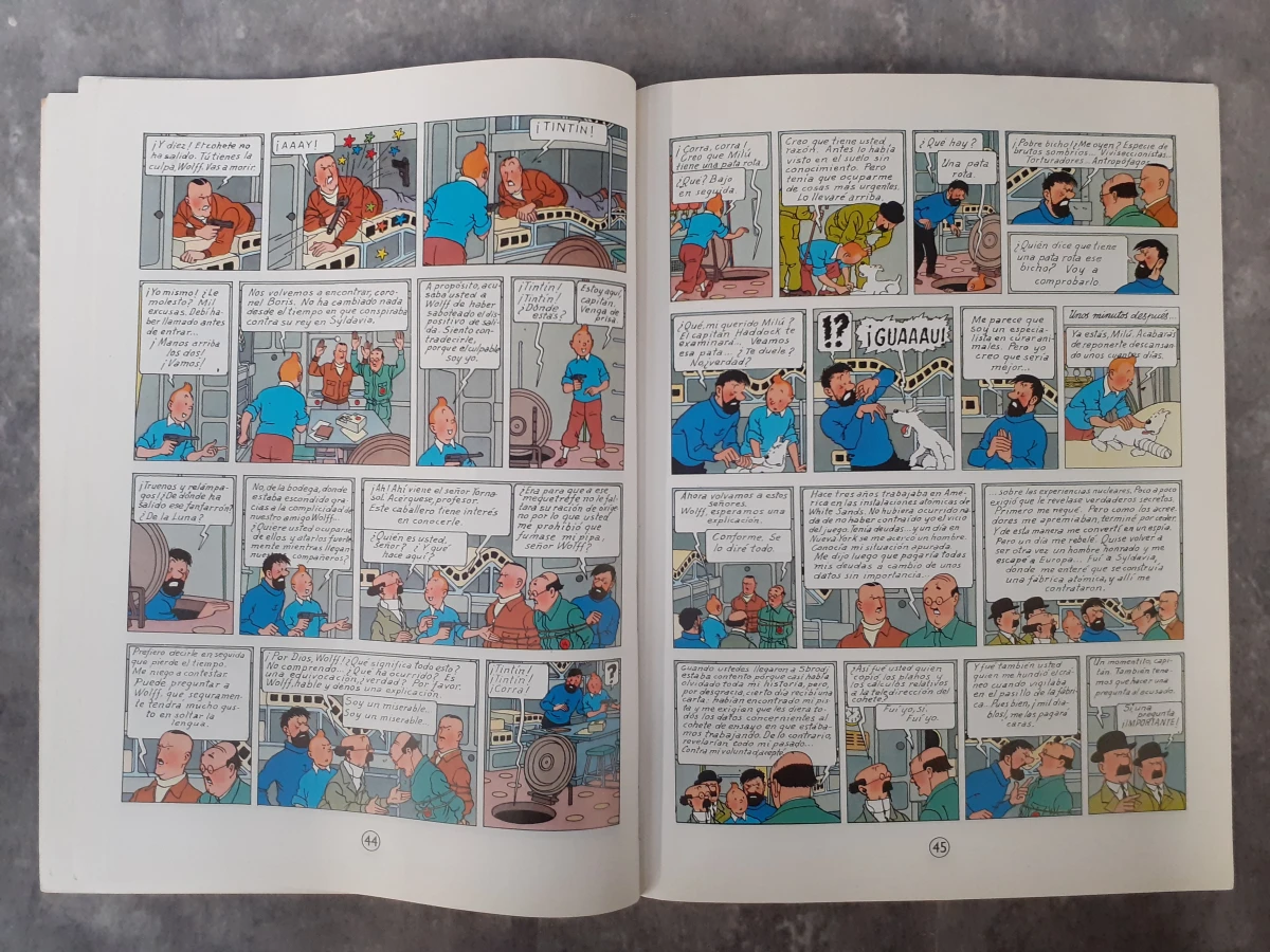 Strips: Mannen op de maan verzamelpakket (met 5 strips en 6 dozen) - foto 9