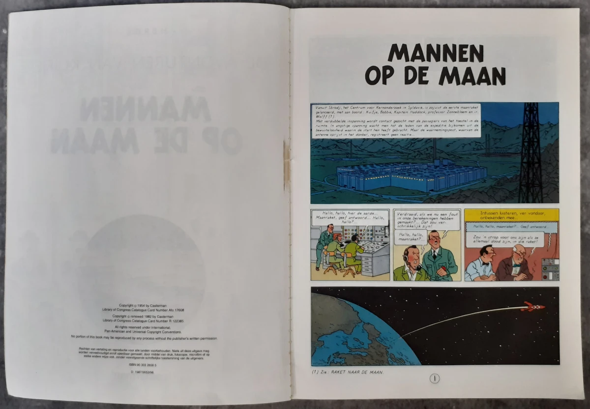 Strips: Mannen op de maan verzamelpakket (met 5 strips en 6 dozen) - foto 4