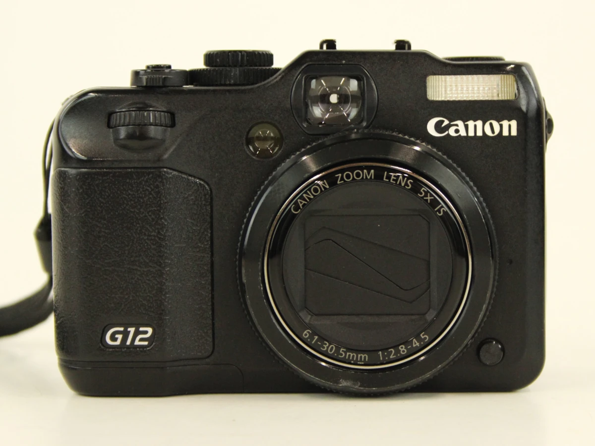 Canon G12 digitale compactcamera met tas en lader