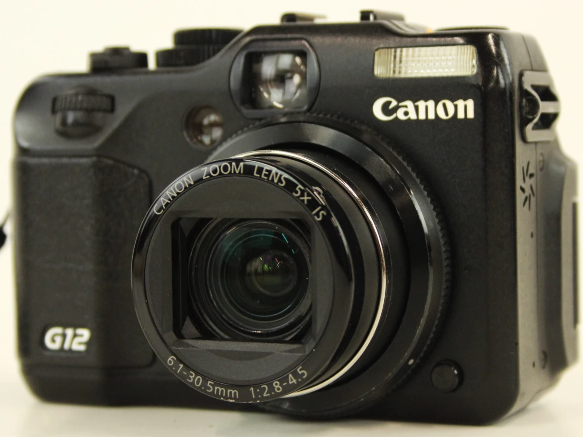 Canon G12 digitale compactcamera met tas en lader