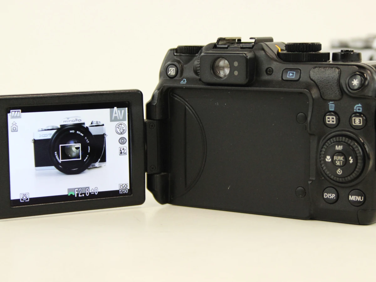 Canon G12 digitale compactcamera met tas en lader