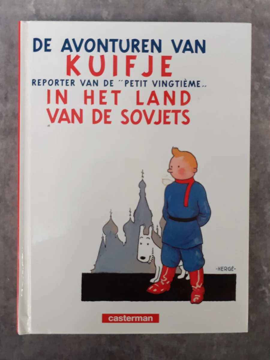 Strips: Kuifje album "Kuifje in het land van de Sovjets" in 3 verschillende versies - foto 2