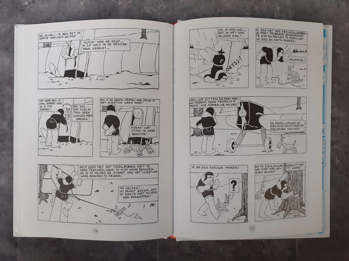 Strips: Kuifje album "Kuifje in het land van de Sovjets" in 3 verschillende versies - foto 4